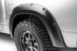 Ram 1500 Rebel Fender Flares - Front + Rear - Husky Liners - Pocket Style - Black - `19-`24 Ram 1500 Rebel Fender Flares - Front + Rear - Husky Liners - Pocket Style - Black - `19-`24